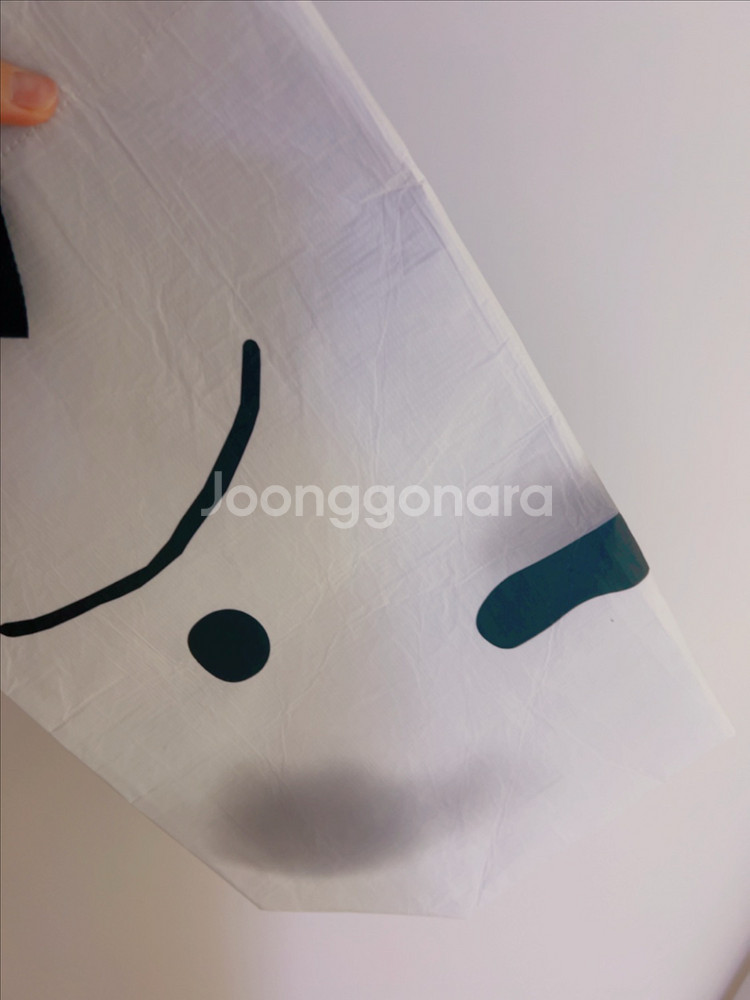 일괄 흰둥이 한정 팝업 탄광마을 거울 리유저블백--0