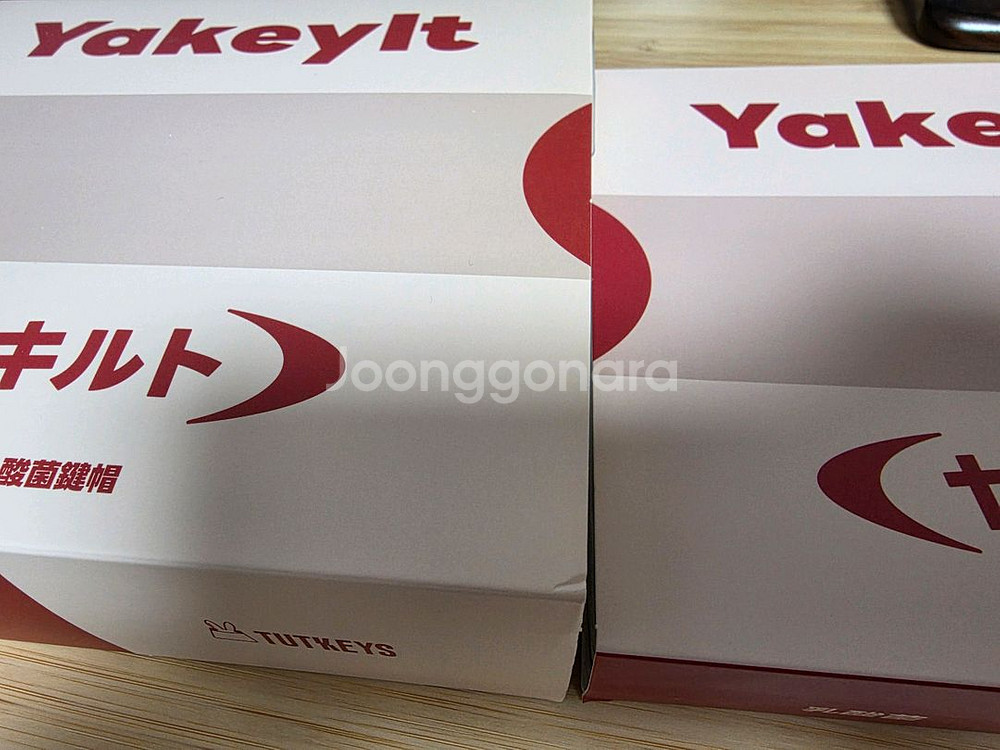 TUT Yakeyit 야쿠르트 키캡 베이스+노벨킷 키캡--1