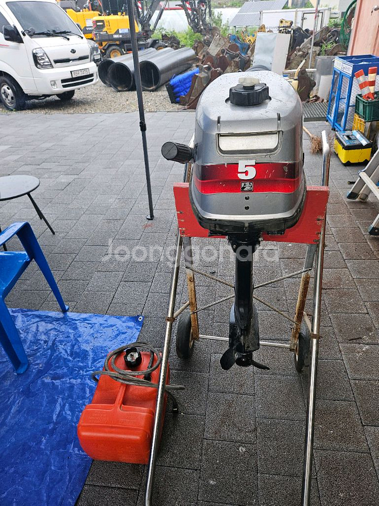 선외기 5마력 2싸이클 엔진--3