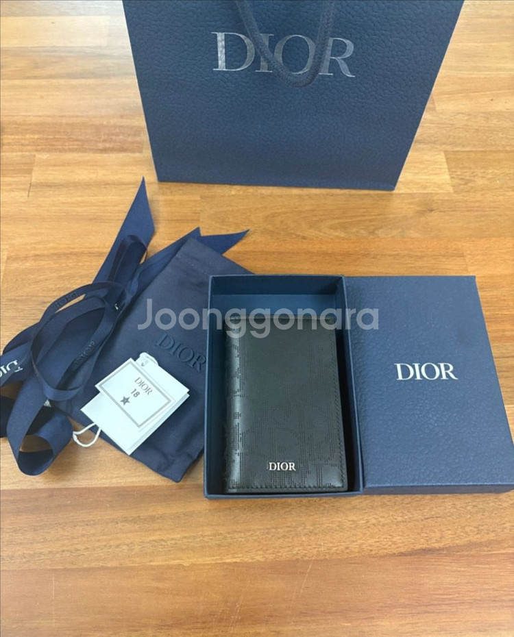 정품,새상품) 디올 오블리크 갤럭시 오거나이저 카드지갑--0