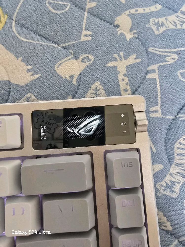 ASUS ROG Azoth 스노우 적축--1