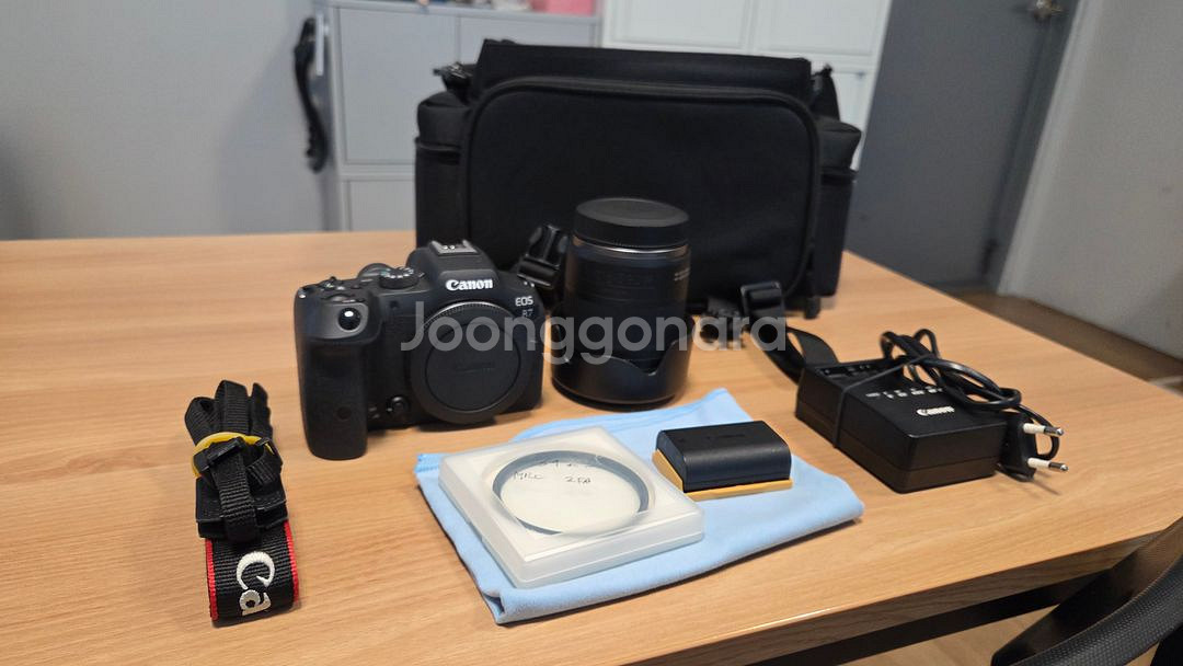 정품 캐논 EOS R7 카메라, 24-105 렌즈 세트--0