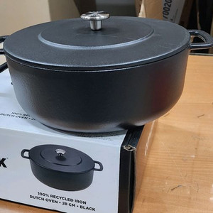 네덜란드 콤백 무쇠냄비 28cm 새상품