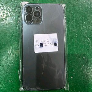 아이폰 XS, 15프로 하우징 뒷판