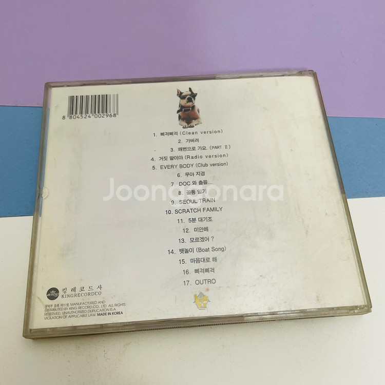 [중고음반/CD] 국힙 디제이디오씨 DJ.DOC 4집--1