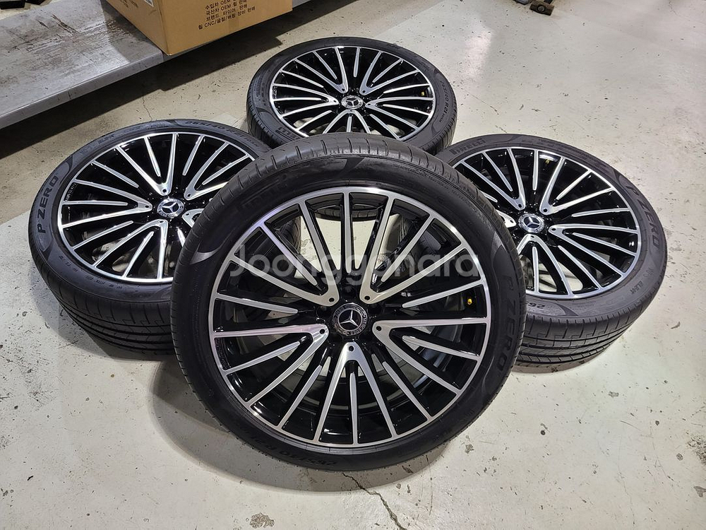 벤츠EQS AMG 21인치 정품휠타이어 한대분--5