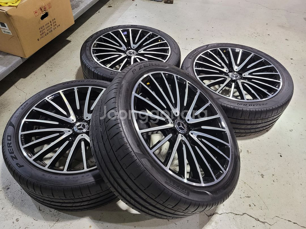 벤츠EQS AMG 21인치 정품휠타이어 한대분--8