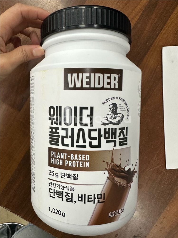 웨이더 플러스 단백질 초코맛--0