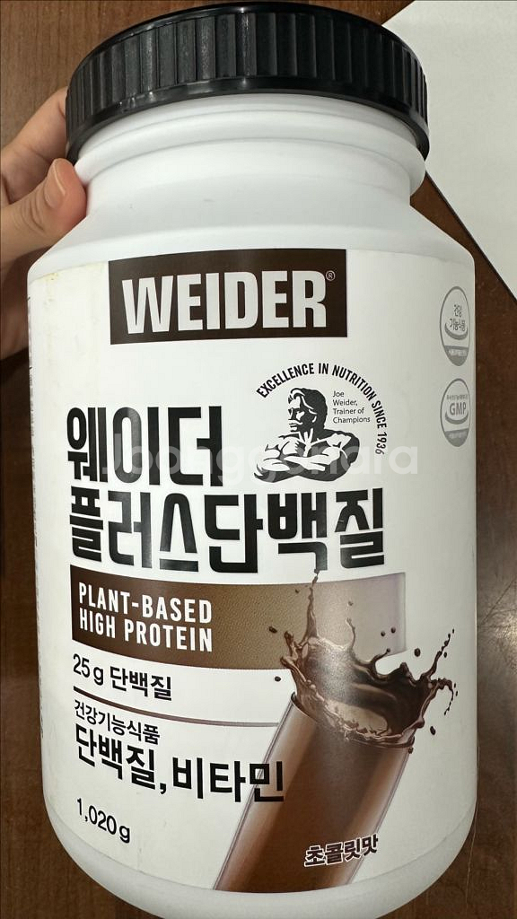 웨이더 플러스 단백질 초코맛--1