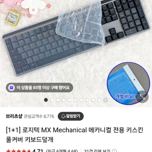 로지텍 MX Mechanical 키스킨