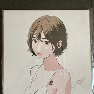 백사이드웍스x고어플랜트 5주년 친필사인 실크스 포스터