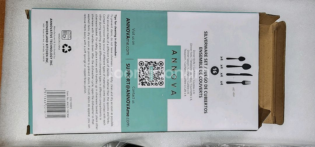 ANNOVA 커트러리 양식기 20P 4인세트 새상품--4