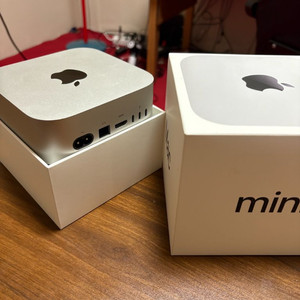 맥미니m4 10코어 256GB