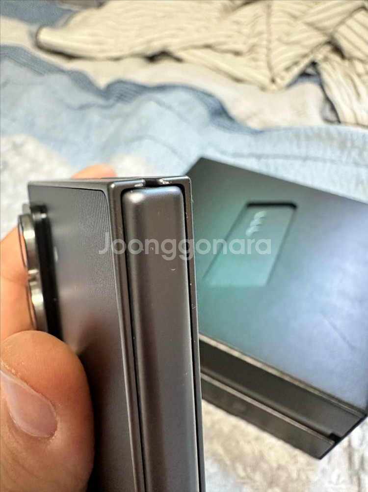 갤럭시 폴드se 블랙쉐도우 512 자급제--3