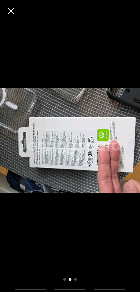 갤럭시 S25+ 스탠딩 그립 케이스 정품 1회실착 풀케--1