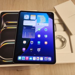 아이패드프로11 m4 512 와이파이 실버 신품급
