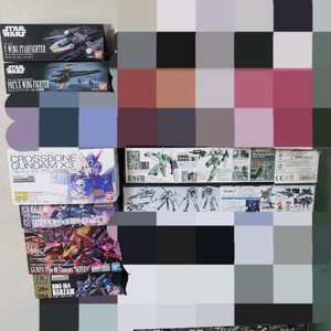 반다이 한정판 및 일반판 MG, HG, re/100 등