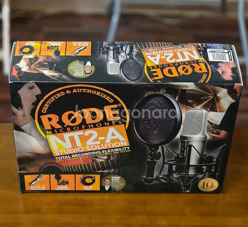 로데마이크(RODE NT2-A) 풀박스 판매합니다.--6