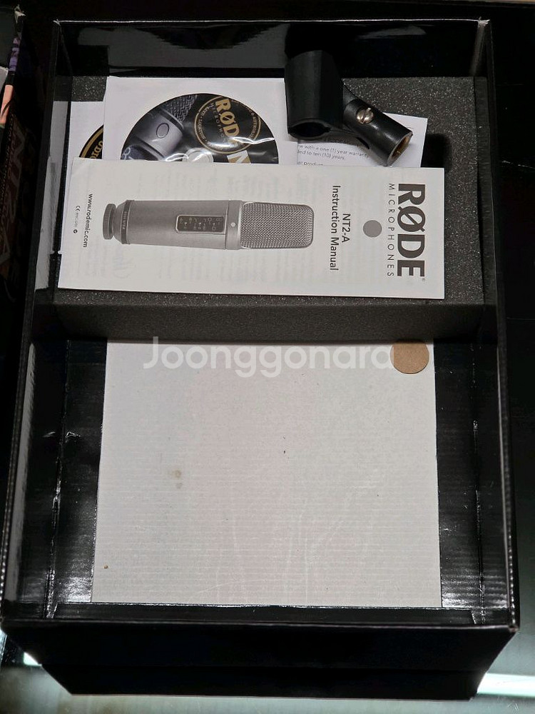 로데마이크(RODE NT2-A) 풀박스 판매합니다.--4