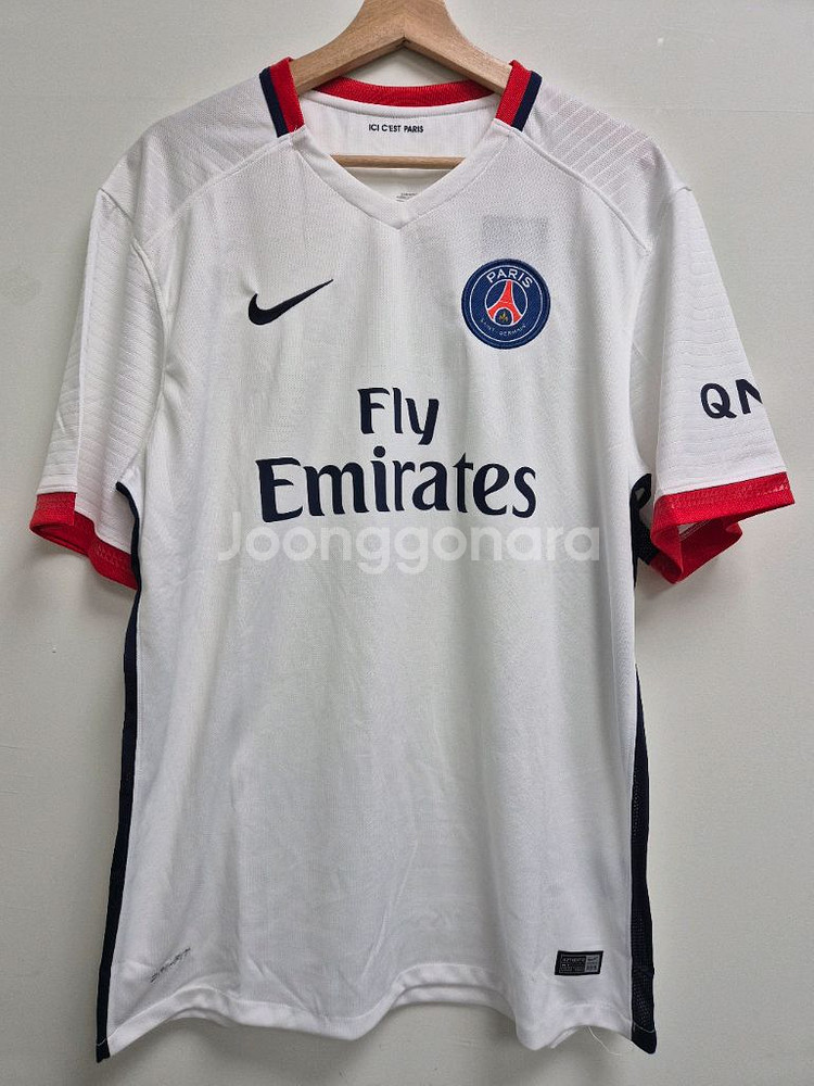 1516 파리생제르망 PSG 어웨이 레트로 유니폼--0