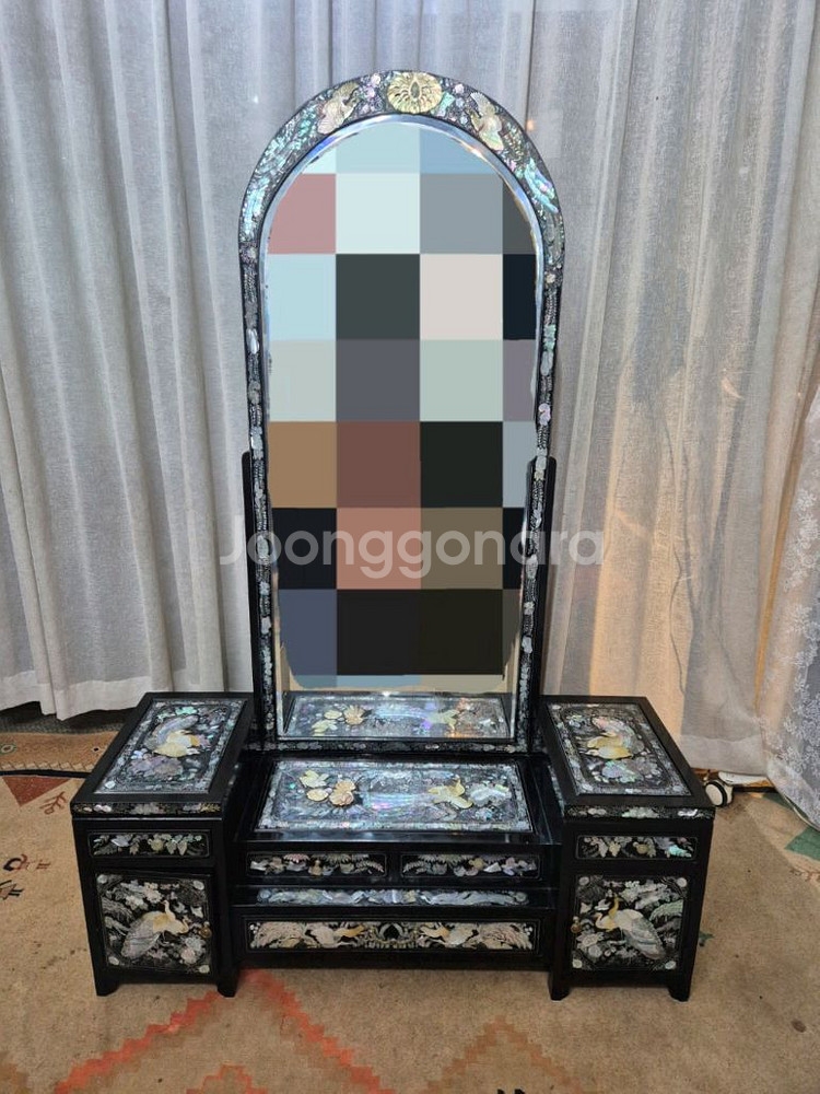 전통가구 인테리어 자개화장대--0