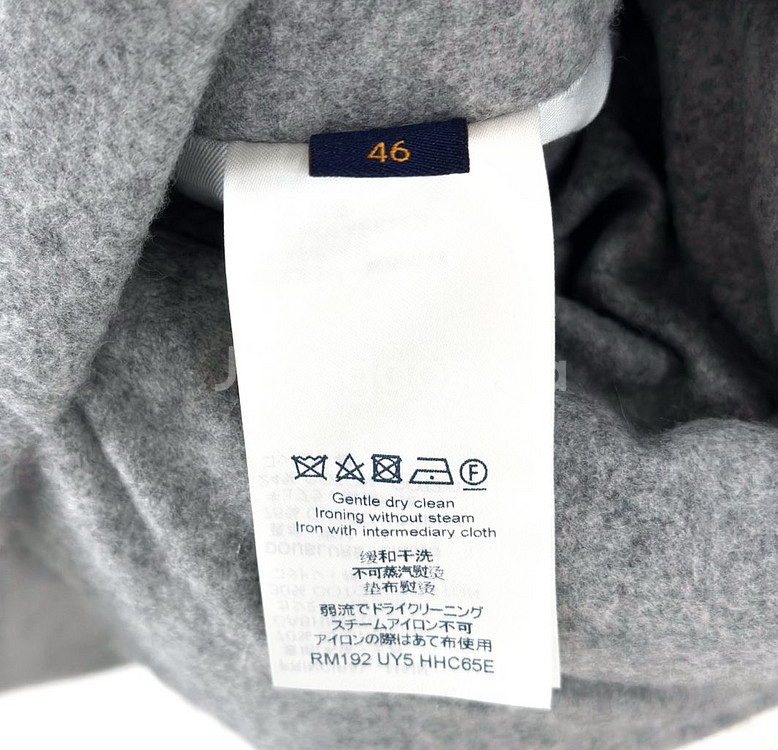 46] 루이비통 오버사이즈 퍼피 블랭킷 패치 패딩 코트--7