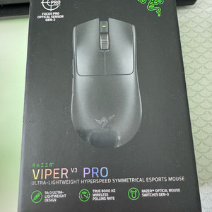 [미개봉] 레이저 바이퍼 V3 Pro 바브삼 블랙