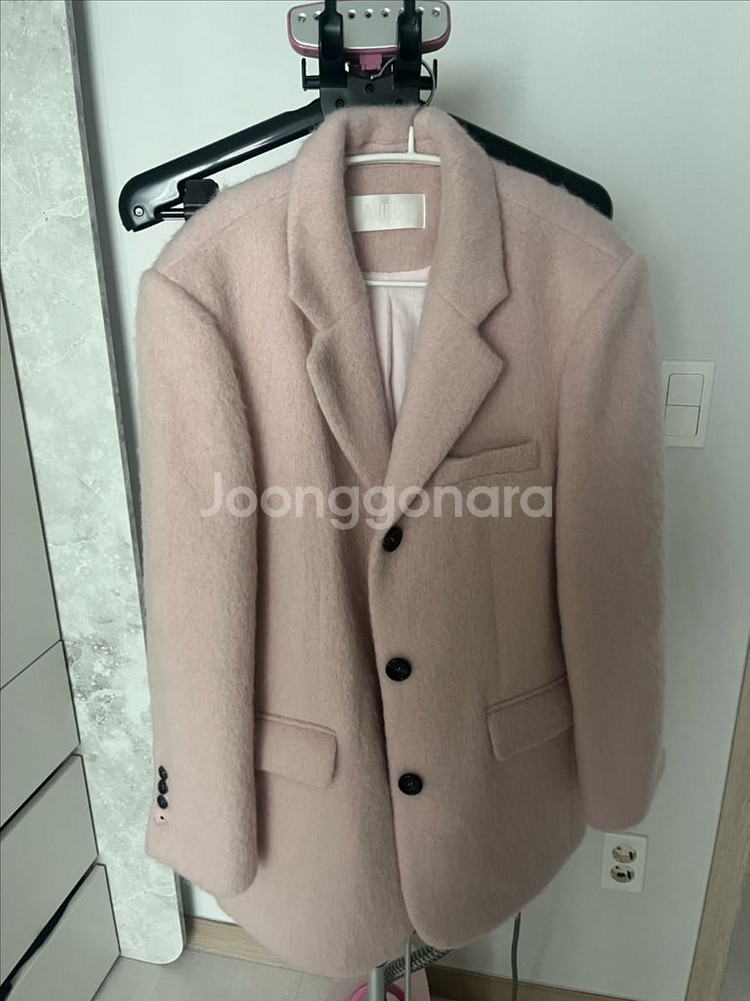 아수라 모헤어 울자켓 핑크--2