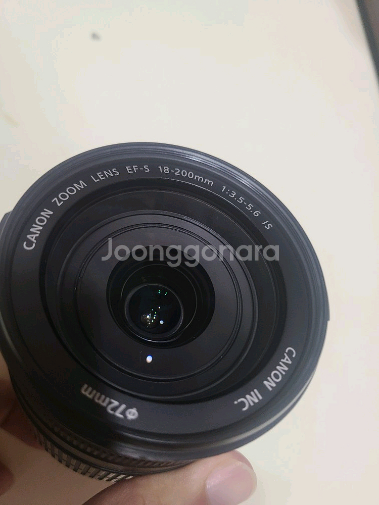 캐논 EFS 18-200mm is 팝니다--3