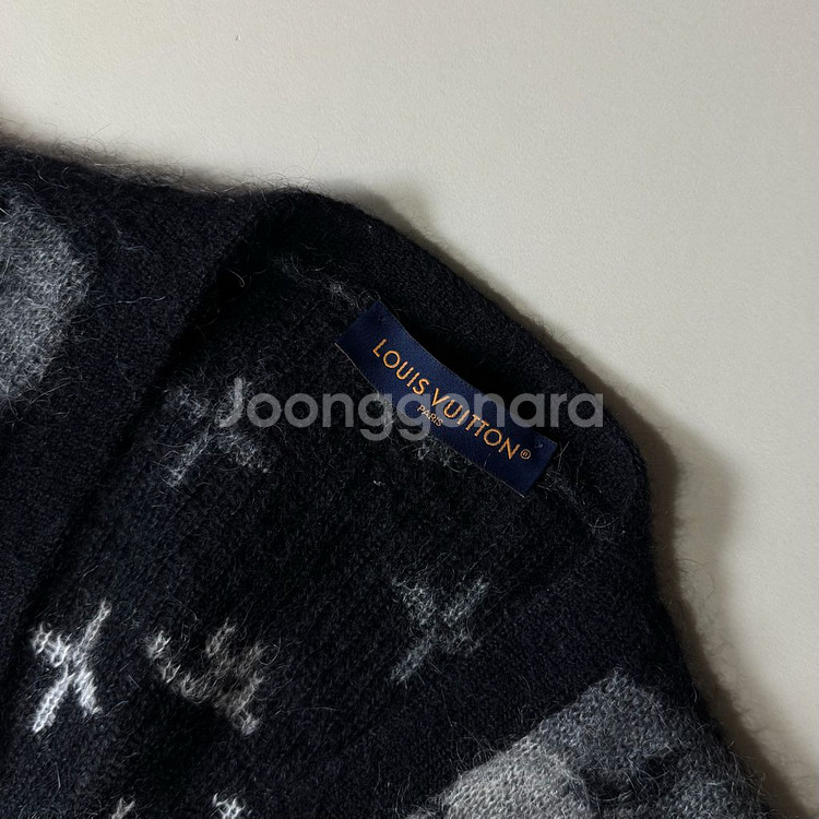 [백화점판/L]루이비통 모노그램 모헤어 가디건--4