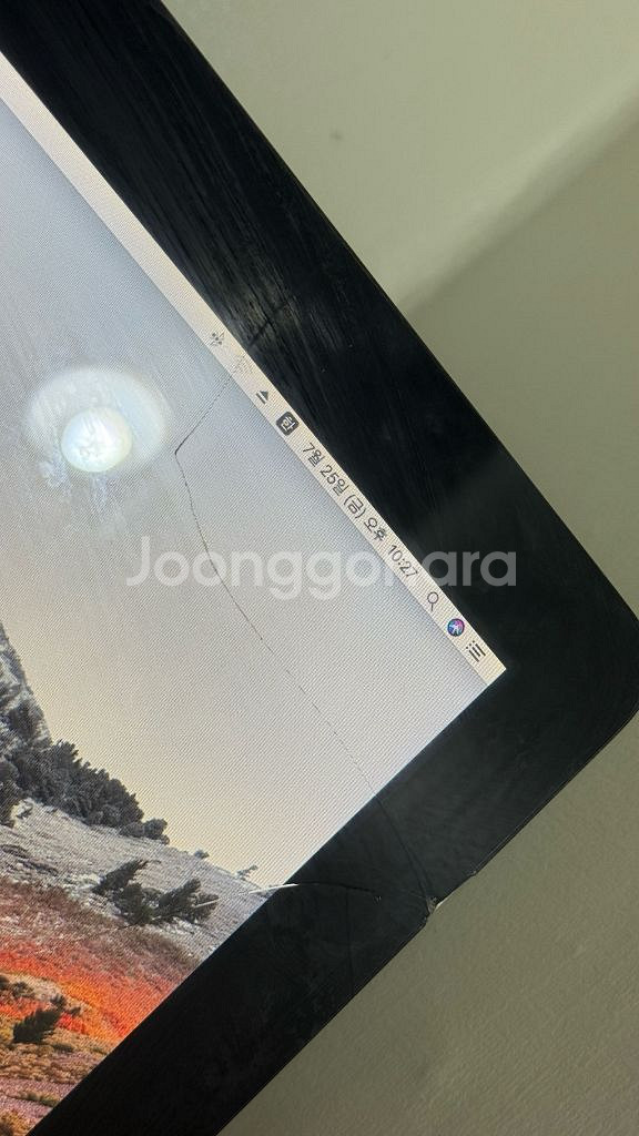 2009년형 iMac 27인치 팝니다 (윈도우 모니터용--4