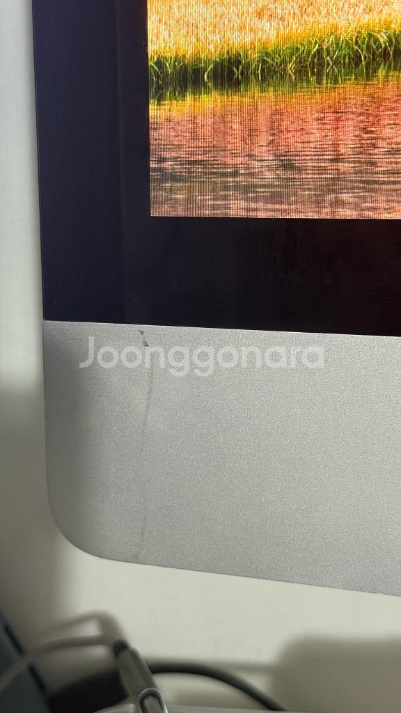 2009년형 iMac 27인치 팝니다 (윈도우 모니터용--3