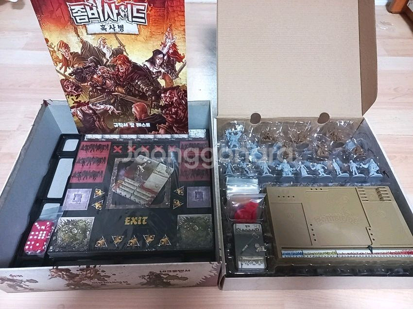 보드게임 좀비사이드 흑사병 + 울프스버그 일괄판매--1