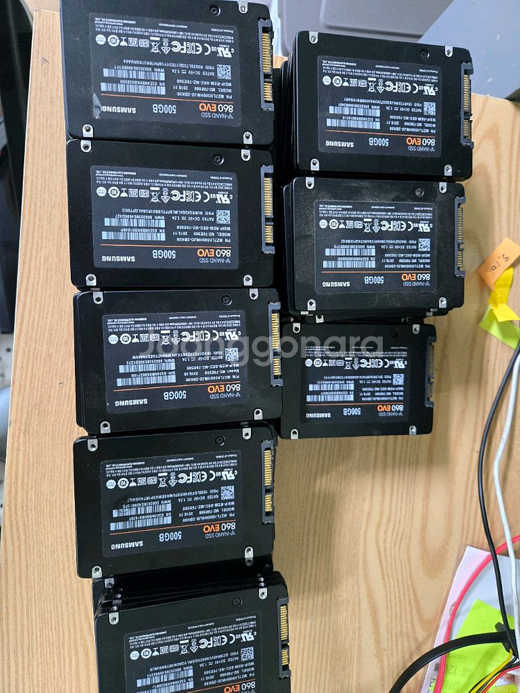 860 evo 500GB 37개--0
