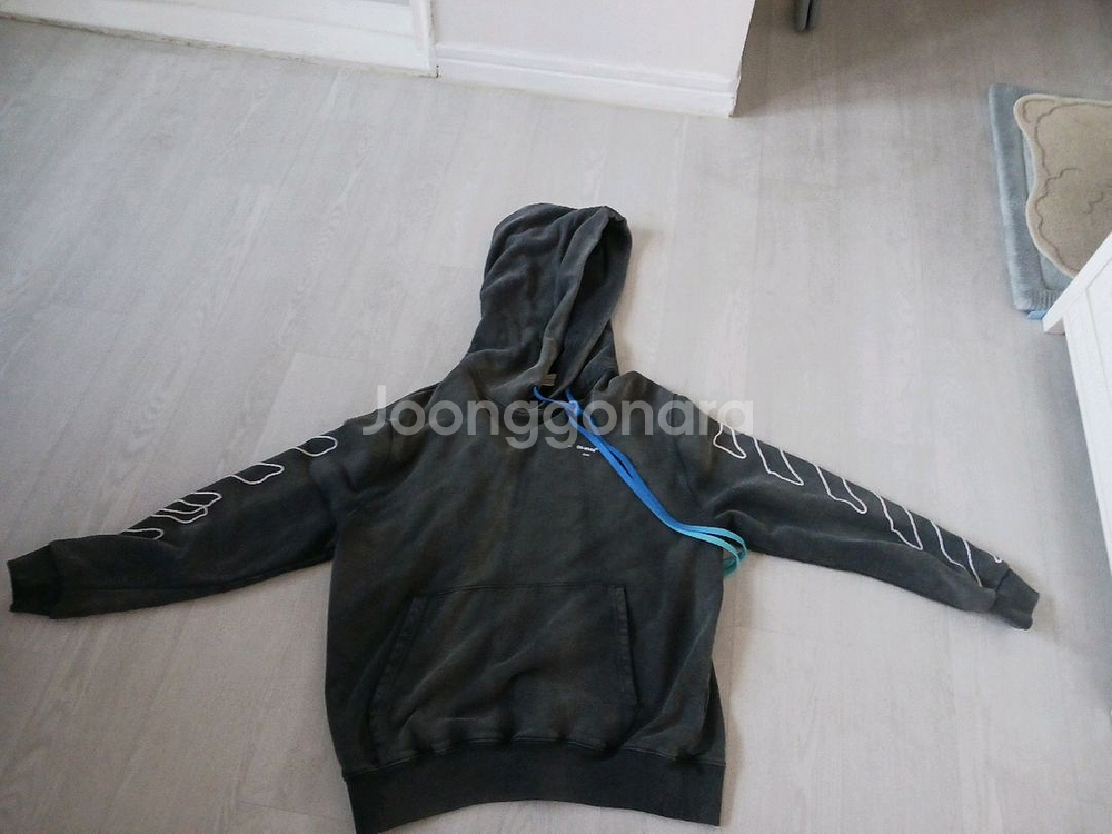 오프화이트 후드티 XL--0