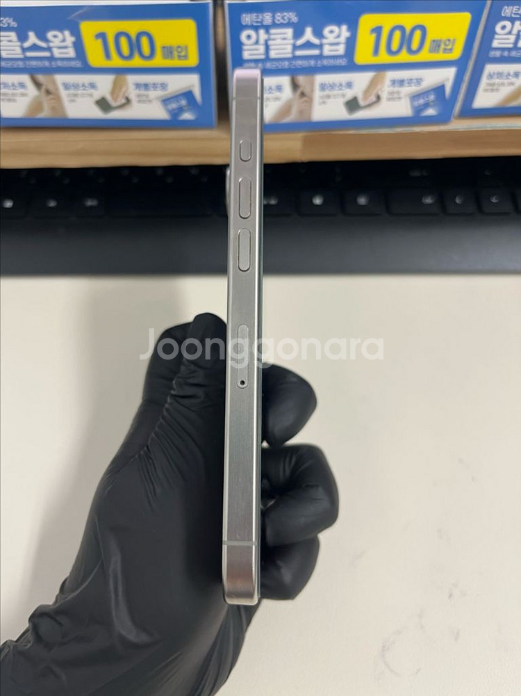 아이폰15프로 256G 내추럴티타늄 S급!--5