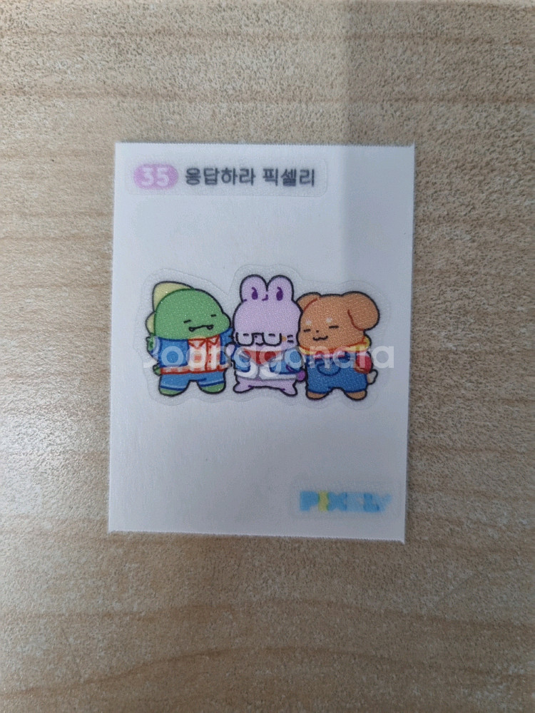 픽셀리(잠뜰tv) gs25 콜라보 띠부씰--0