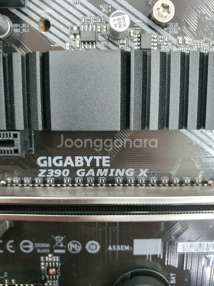 기가바이트 GA-Z390 GAMING X 메인보드--1