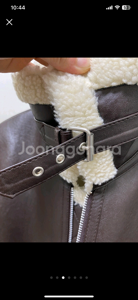 커버낫 무스탕 (95~100)--1