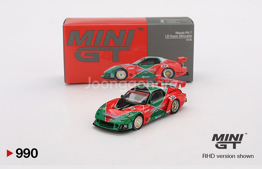미니지티 1:64 마쯔다 RX-7 LB-슈퍼--1