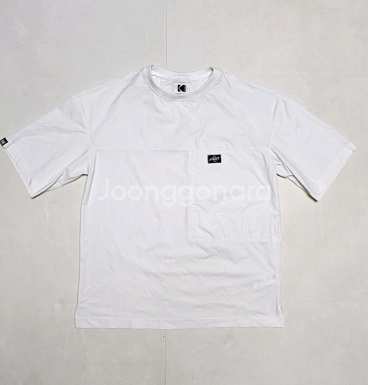 코닥 흰색 반팔티 XL 남성105--0