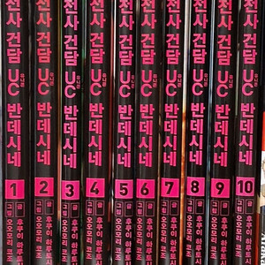 기동전사건담 반데시네 1~10권 최상급