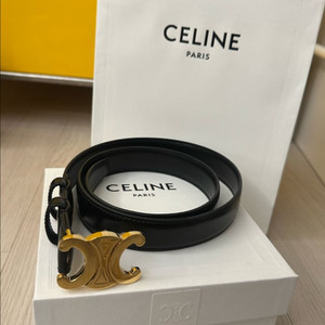 셀린느 트리옴페 벨트 m 1회 착용