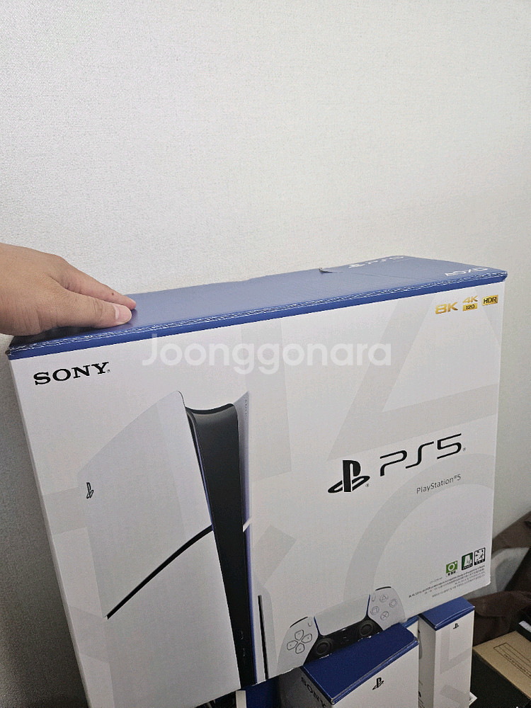 플스5(PS5) 슬림디스크에디션 제조년 24년8월--1