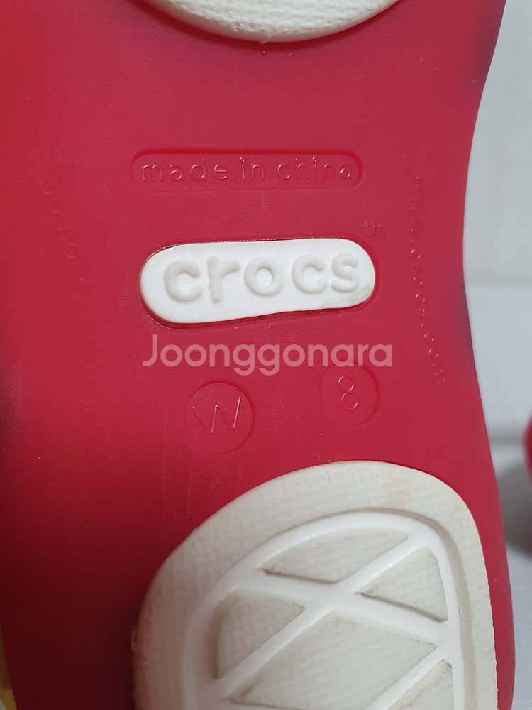 무료배송 250mm 크록스 샌들 후라체 플랫 스트랩샌들--8