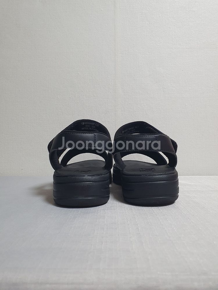 택포가 230mm 휠라 샌들 코트 블랙--2