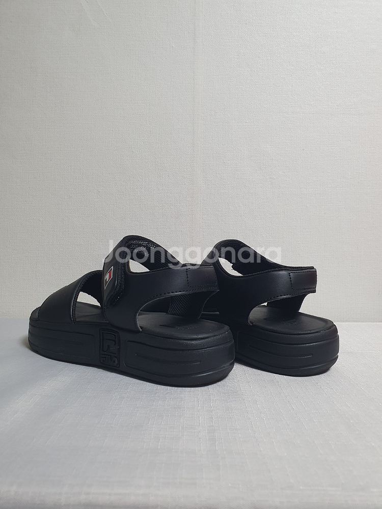택포가 230mm 휠라 샌들 코트 블랙--5