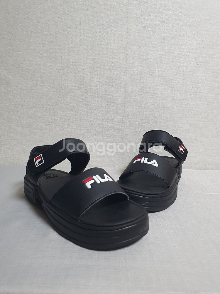 택포가 230mm 휠라 샌들 코트 블랙--4
