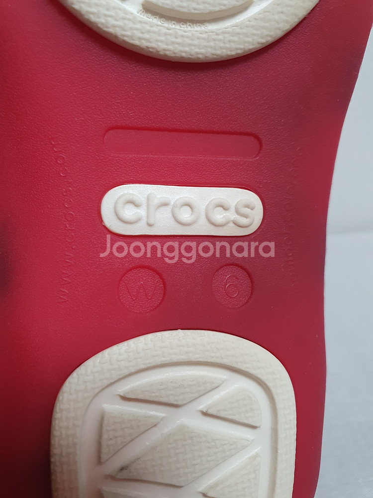 택포가 230mm 크록스 샌들 후라체 플랫 스트랩샌들--8