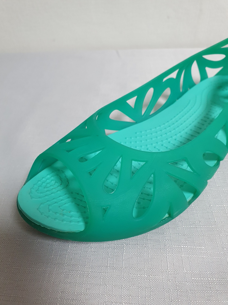 크록스 아드리나3 핍토 플랫 샌들 230mm 무료배송--7